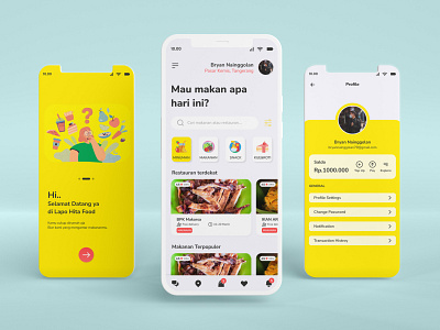 Online Food Delivery UI Design Concept graphic design graphicdesign illustration online delivery ui online food ui ui ui design uiux uiuxdeisgn