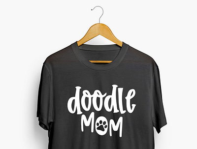 Doodle Mama T-shirt - Unisex - Doodle Mom Shirt - Doodle T-shirt design illustration logo typography vector