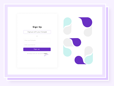 Daily UI : Sign Up Challenge