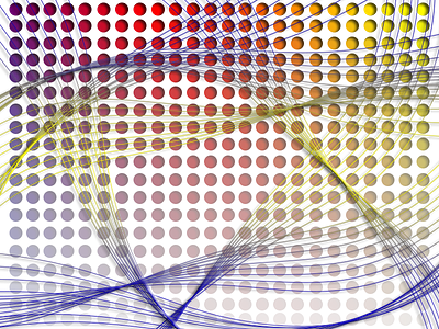 wire dot png colorful