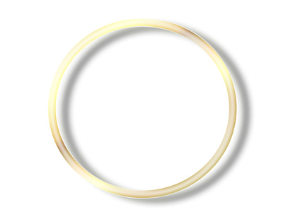 gold ring vector