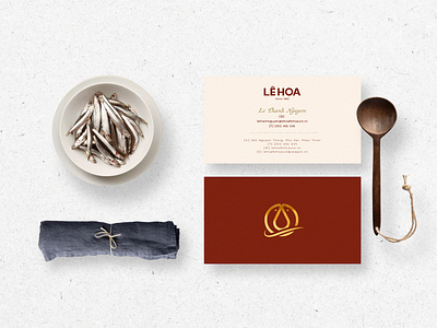 LE HOA fish sauce branding design