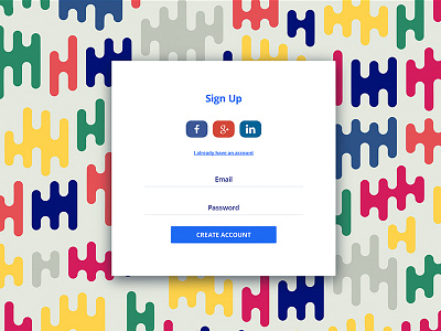 Login Form 001 dailyui