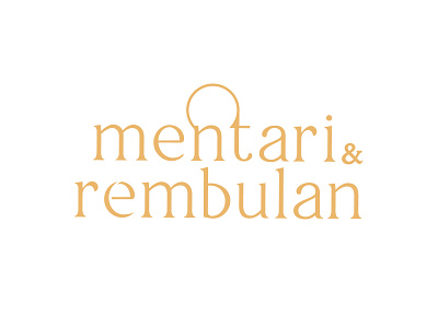 Mentari & Rembulan - Fashion Logo beauty logo branding design elegant logo fasihon logo graphic design illustration logo