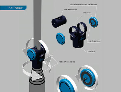 Co creation with Quechua 3d design designer fusion360