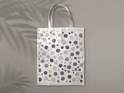 Design of the pattern on the bag. Adobe Illustrator + Photoshop.