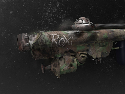 Roxi laser rifle design.