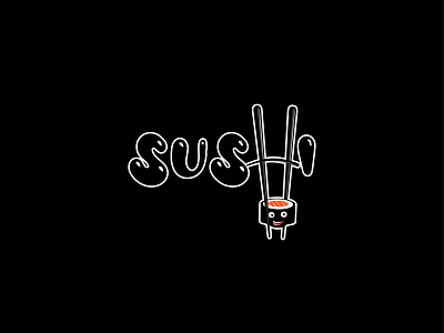 ASIA FOOD LOGO | SUSHI LOGO asian food asian foodie copstick design fish food food art food logo graphic design illustration japanees food logo logo fast food restaurant logo