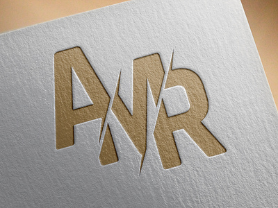 Amr logo on paper