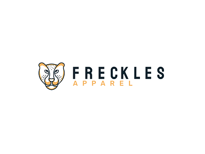 Freckles animallogo apparelbrand apparellogo brand branding design graphic design lineart lineartlogo logo minimalistlogo tigerlogo