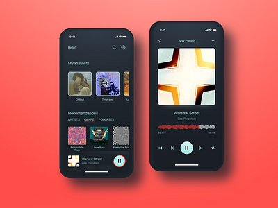 Music Player app daily ui design mobile mobile app music music player player sketch ui
