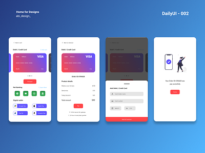 DailyUI #002 - Checkout