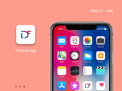 Daily UI 005 - App Icon app branding dailyui design illustration logo typography ui ux vector