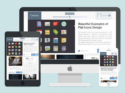 Gunosy Redesign Concept flat photoshop responsive ui web web design website