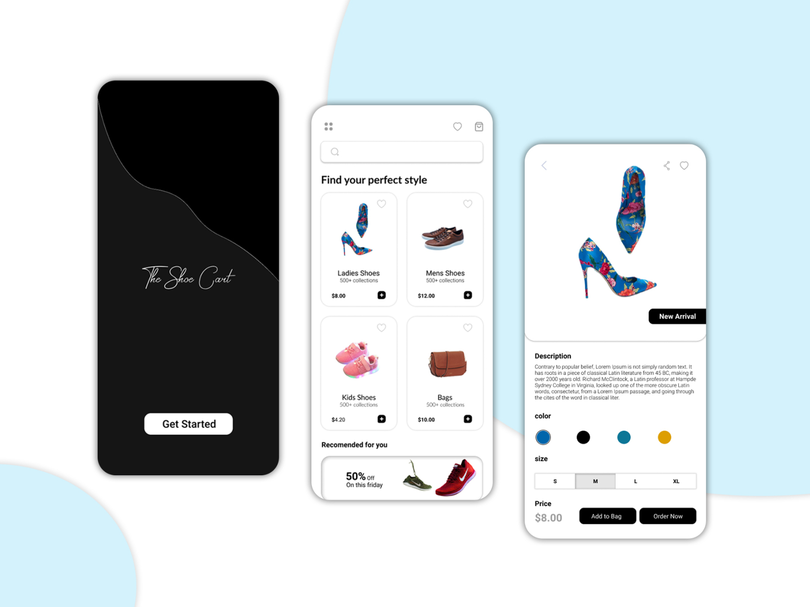 Shoe Shop - Mobile App by Omar Bin Saleh on Dribbble