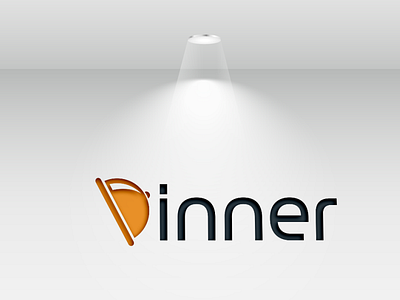 Dinner Logo branding design dinner logo flat graphic design icon illustration illustrator logo ui vector