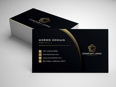 Business Card animation branding business card design flat graphic design icon illustration illustrator logo ui vector