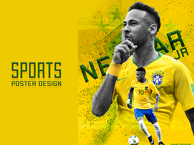 Neymar Sports Poster