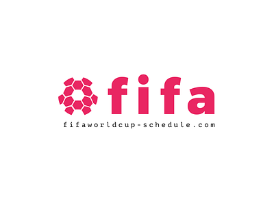 Fifa World Cup Schedule branding logo sketch