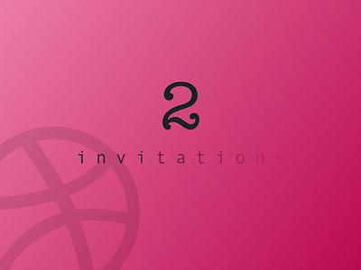 2invitations dribbble invitations