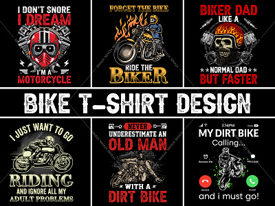Bike T shirt Design