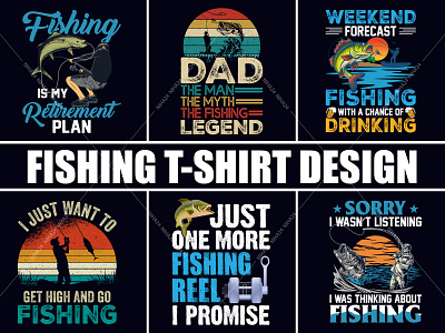 Fishing T shirt Design