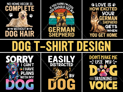 Dog T shirt Design bullbog dog dog shirt ideas dog shirts for work dog t shirt dog vector dogs dogs t shirts german shepherd golden golden retriever graphic retriever t shirt typography vintage