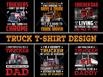Truck T shirt Design clothing dad graphic happy motorcycle t shirt t shirt text shirt truck truck driver truck shirt ideas truck shirts for work truck t shirt truck t shirts truck vector trucker trucker t shirt tshirtdesign typography vintage