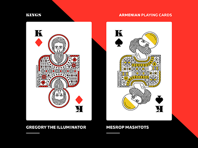 Armenian Playing Cards | Kings