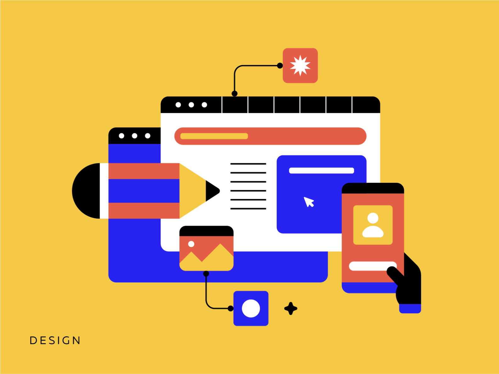 Illustration for Icons8 / Design by Natalie Mkrtumian on Dribbble