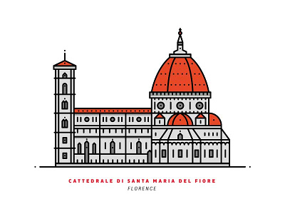 Cattedrale Di Santa Maria Del Fiore #2 By Natalie Mkrtumian On Dribbble