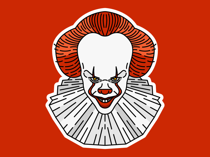 Pennywise | It 2017 by Natalie Mkrtumian on Dribbble