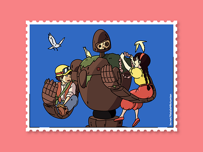 Castle in the Sky / Stamps collection