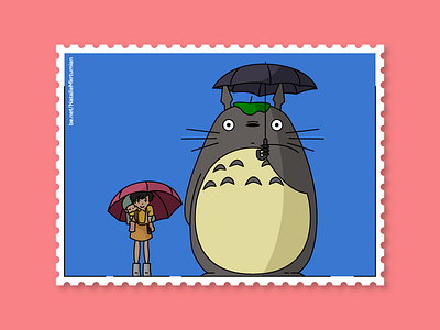 Totoro / Stamps collection anime artwork design ghibli illustration lineart my neighbor totoro stamps sticker studioghibli totoro