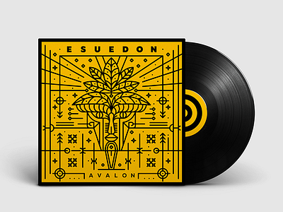 Cover design for armenian techno group Esuedon