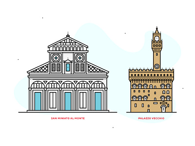 Florence | line illustrations