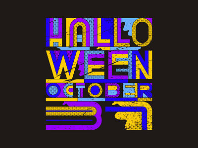 Halloween | October 31 adobe illustrator design graphicdesign halloween halloween design illustration typography