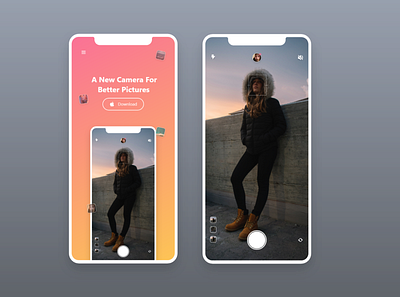 Camera app concept app design appui camera app dailyui design designinpiration ui uidesign uiux uiux designer uiuxdesign userinterface