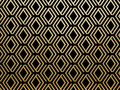 pattern play art deco black geometric gold pattern