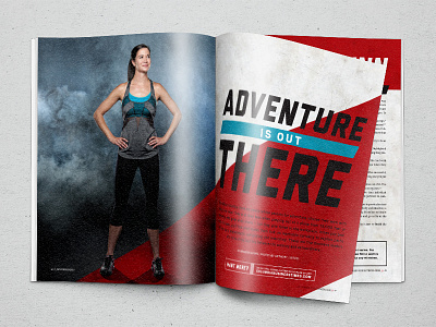 adventure is out there • CBT November 2015 Feature magazine photography publication publishing spread type typography