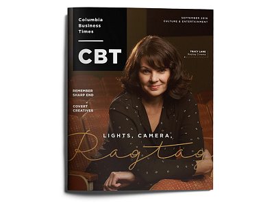 CBT Rebrand • September 2016 cbt columbia business times editorial identity layout logo magazine publication publishing redesign type typography