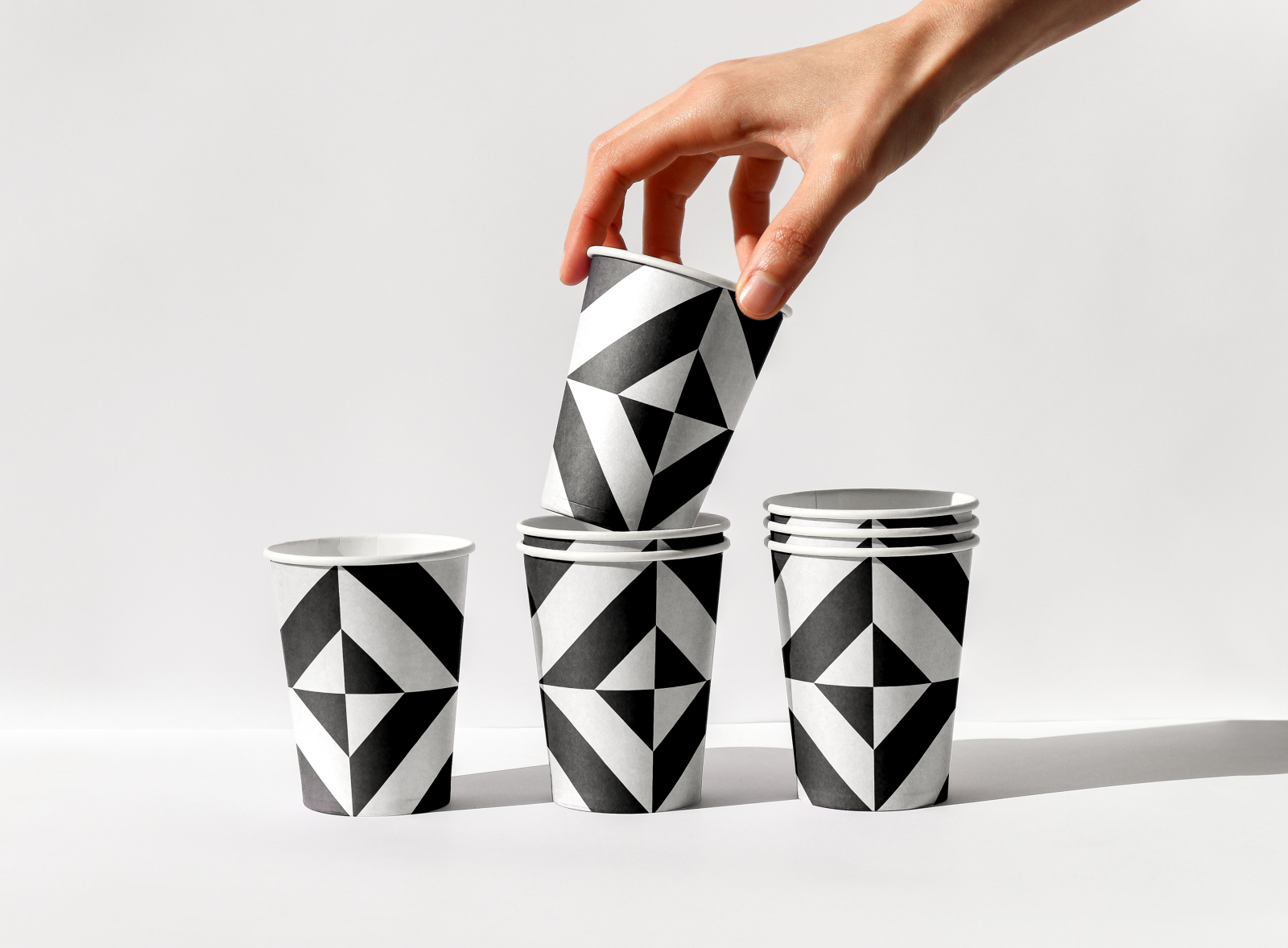 paper cup design templates art