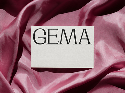 GEMA argentina asis branding card clothes design fashion identity logo mockup print stationery vintage