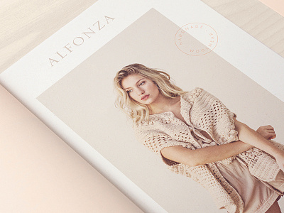 Alfonza Editorial argentina branding clothing craft editorial fashion handmade natural print wool