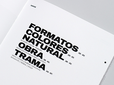 Strato index detail argentina branding brochure catalogue editorial print