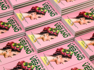 La movida del vegano argentina asis cover editorial food influencer photography pink print vegan