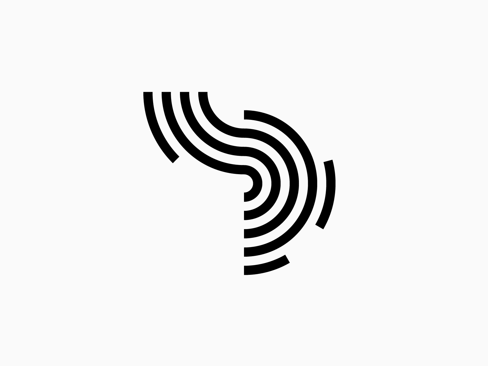 Sendera Isotype argentina asis branding geometric grid identity integration isotype latinamerica logo path