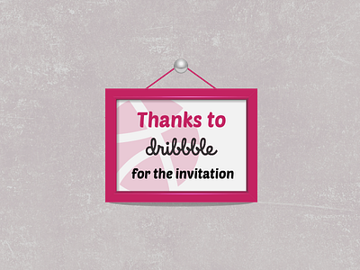 Thanks Dribbble