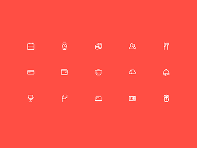 New random icon set