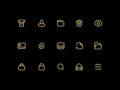 Banking Icon Set